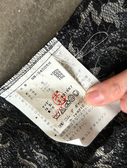 COMME des GARÇONS Floral Mesh Vest