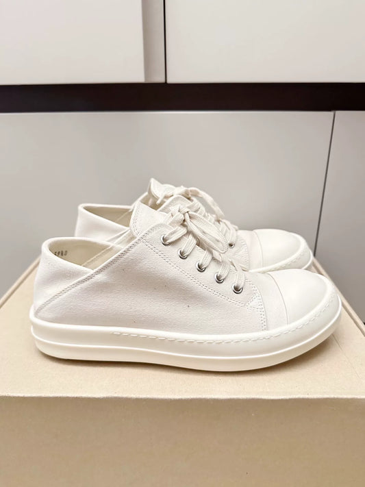 Rick Owens x Converse 24SS White Canvas