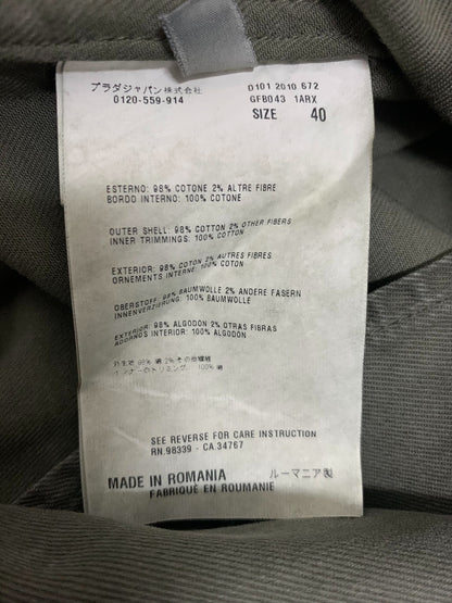 Prada SS11 Oil Stain Jacket