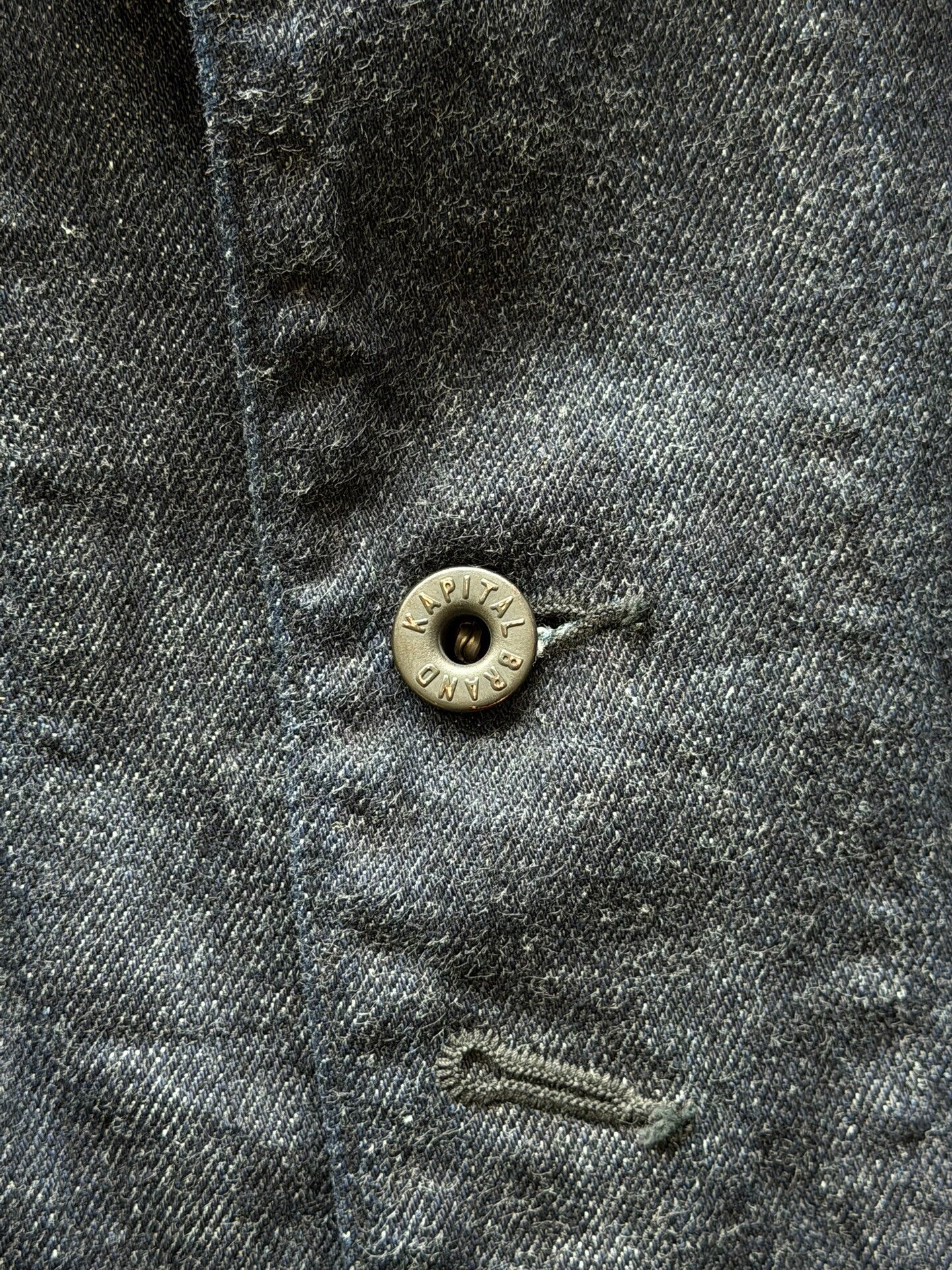 Kapital 26SS Dark Blue Denim Work Jacket