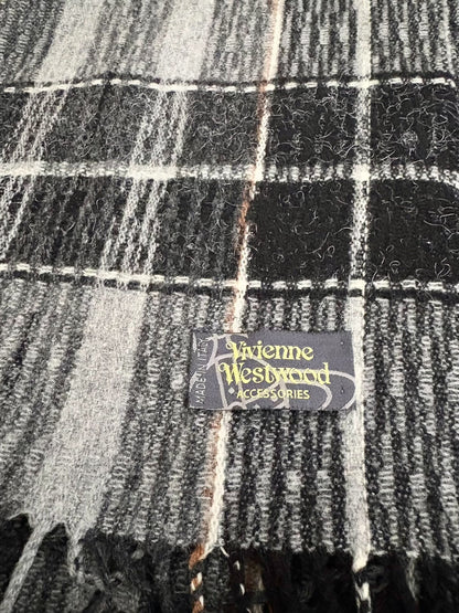 Vivienne Westwood Vintage Letter Embroidery Scarf