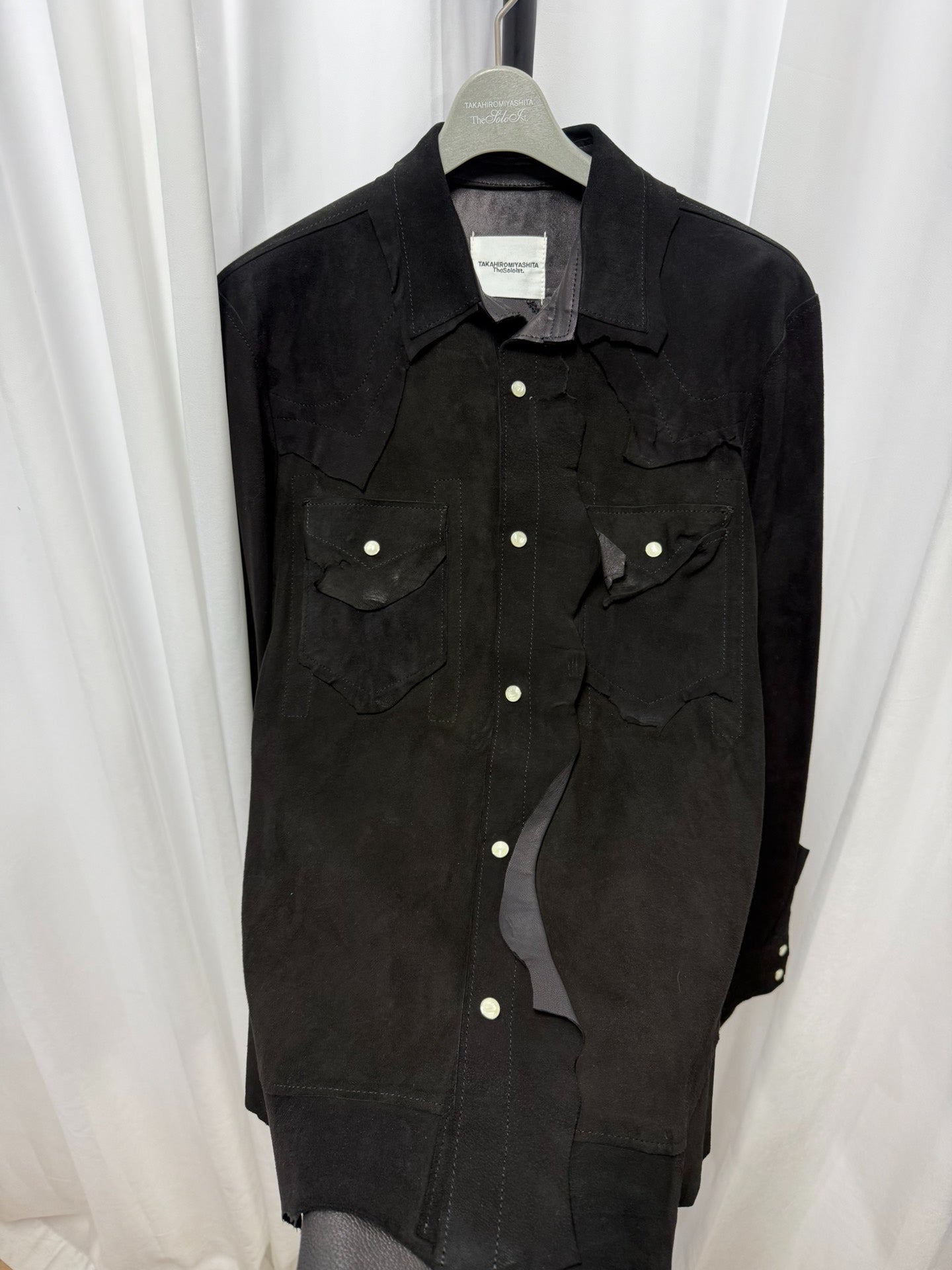 The Soloist 18SS Sheepskin Distressed Jacket