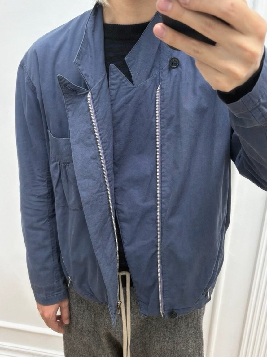 Yohji Yamamoto Y's Lapel Zip Pocket Jacket