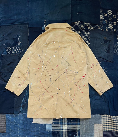 VISVIM 18AW Grease Monkey Paint Splatter Coat