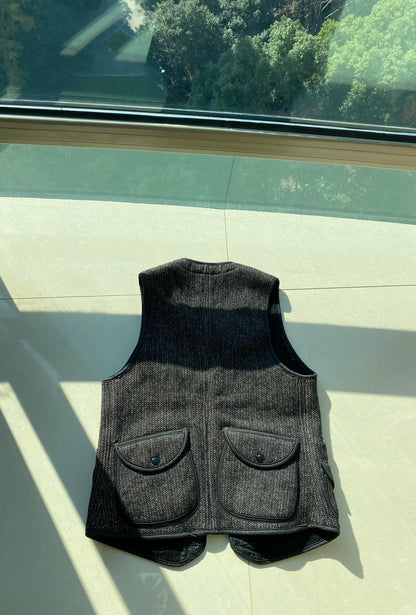 freewheelers vintage wool hunting vest size 36