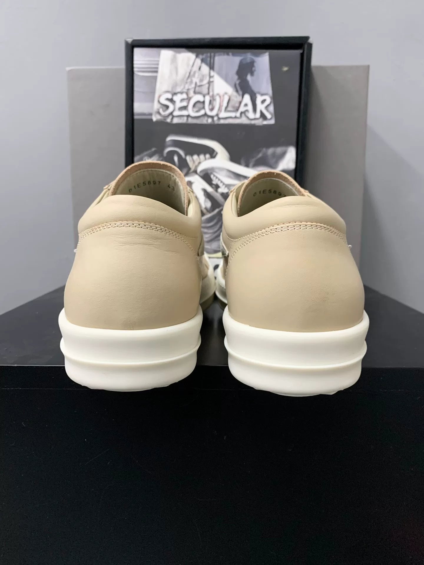 Rick Owens 25SS Vans-style Sneakers