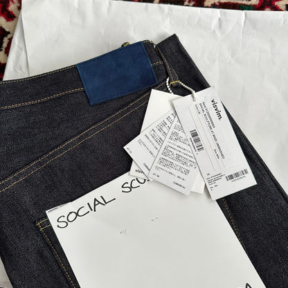 visvim wide denim pants w34l30