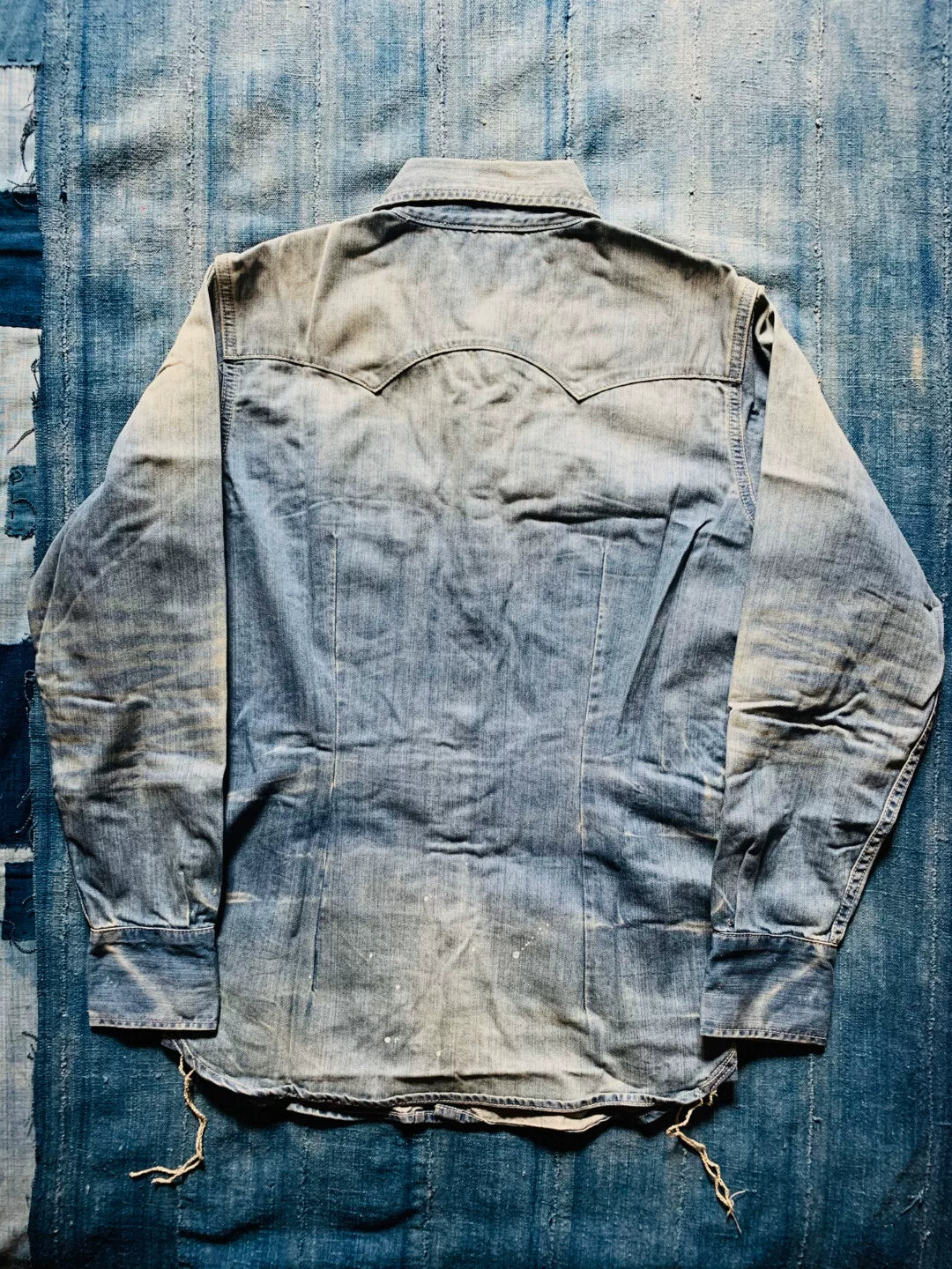 Vanquish FR2 Damaged Washed Western Shirt