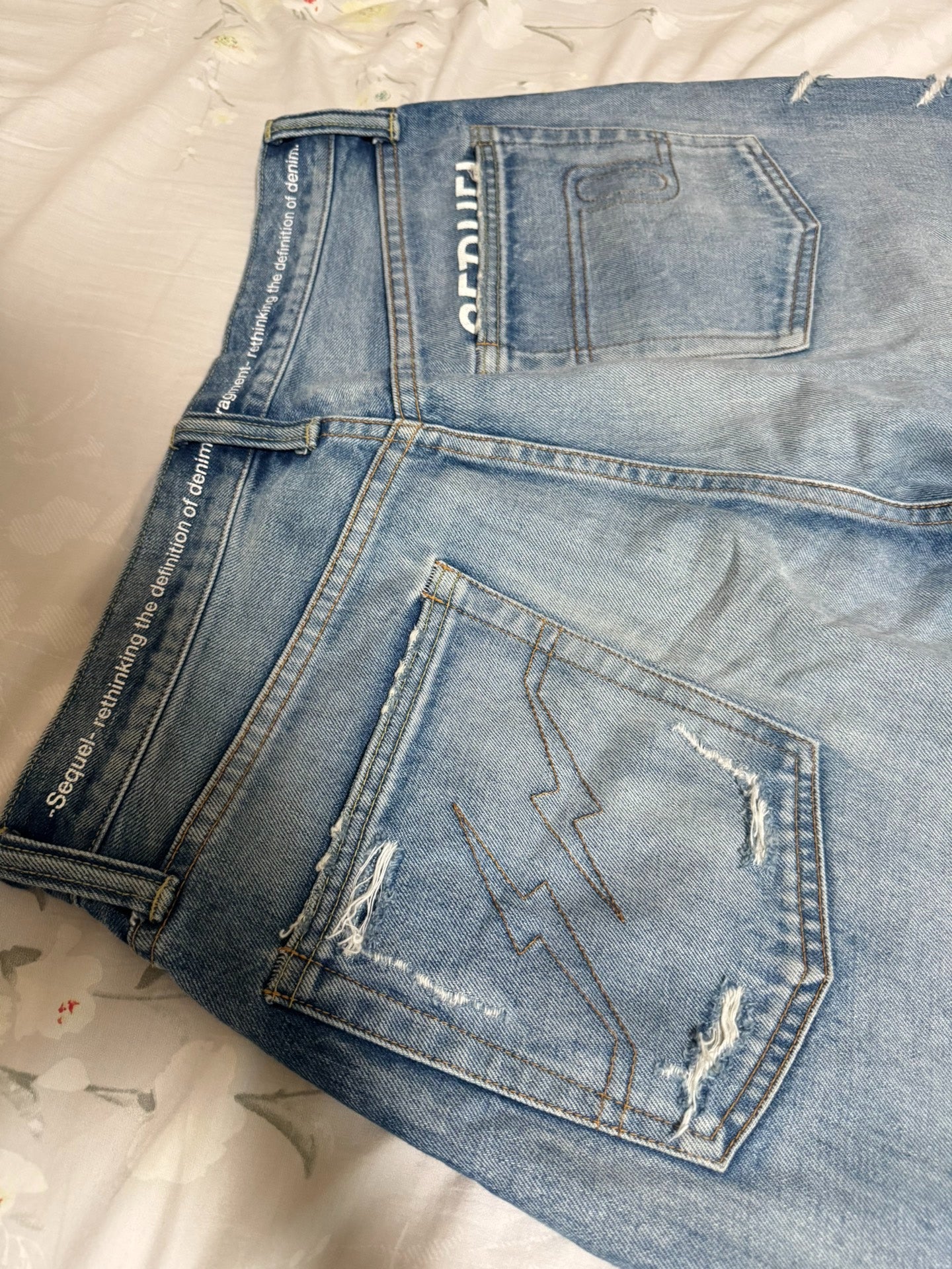 Sequel x Fragment Design 25SS Collab Jeans