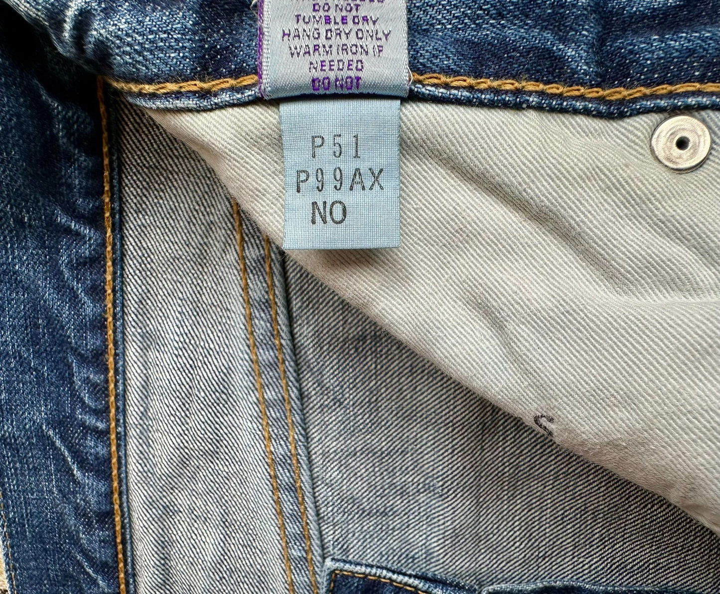Prps Heavily Washed Distressed Jeans