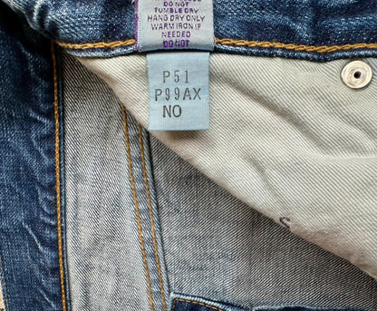 Prps Heavily Washed Distressed Jeans