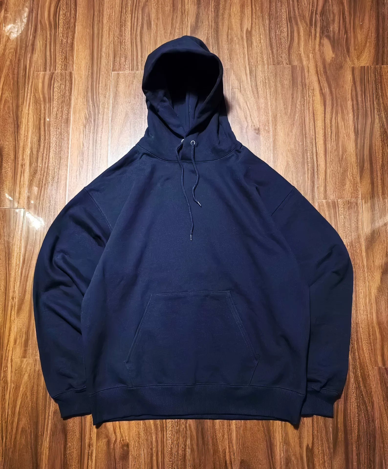 BEAMS Cotton Loose Fleece Hoodie