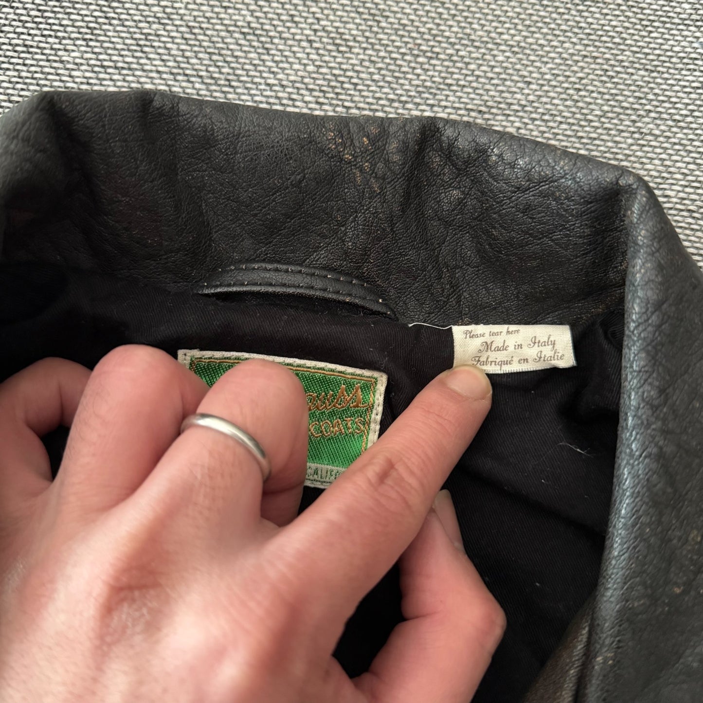 Levi's LVC 1950s Cowhide Moto Jacket