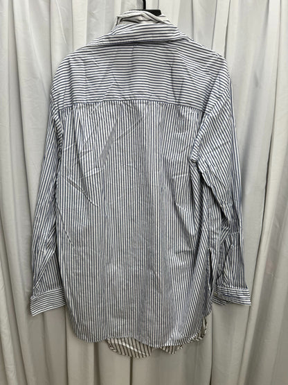 Dries Van Noten Double-Layer Striped Loose Shirt