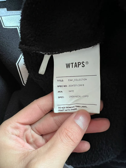 wtaps katz crew neck sweatshirt size S