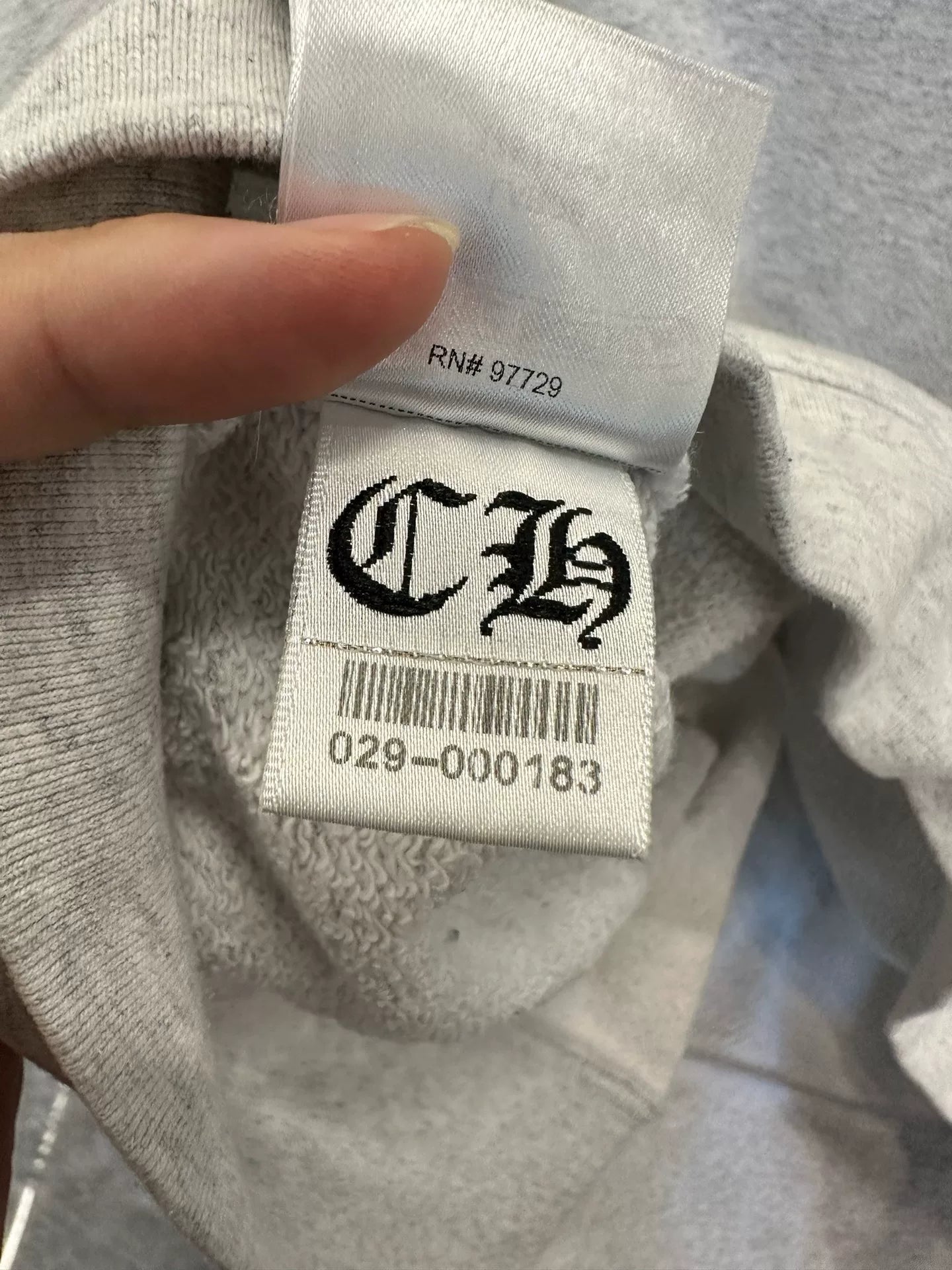 Chrome Hearts Mattyboy Graffiti Gray Crewneck