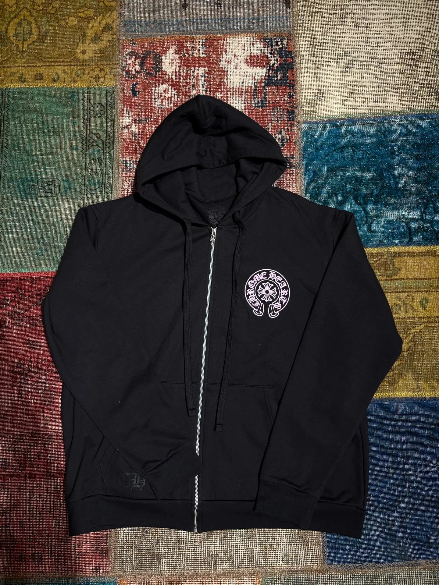 Chrome Hearts Zip-Up Hoodie XL