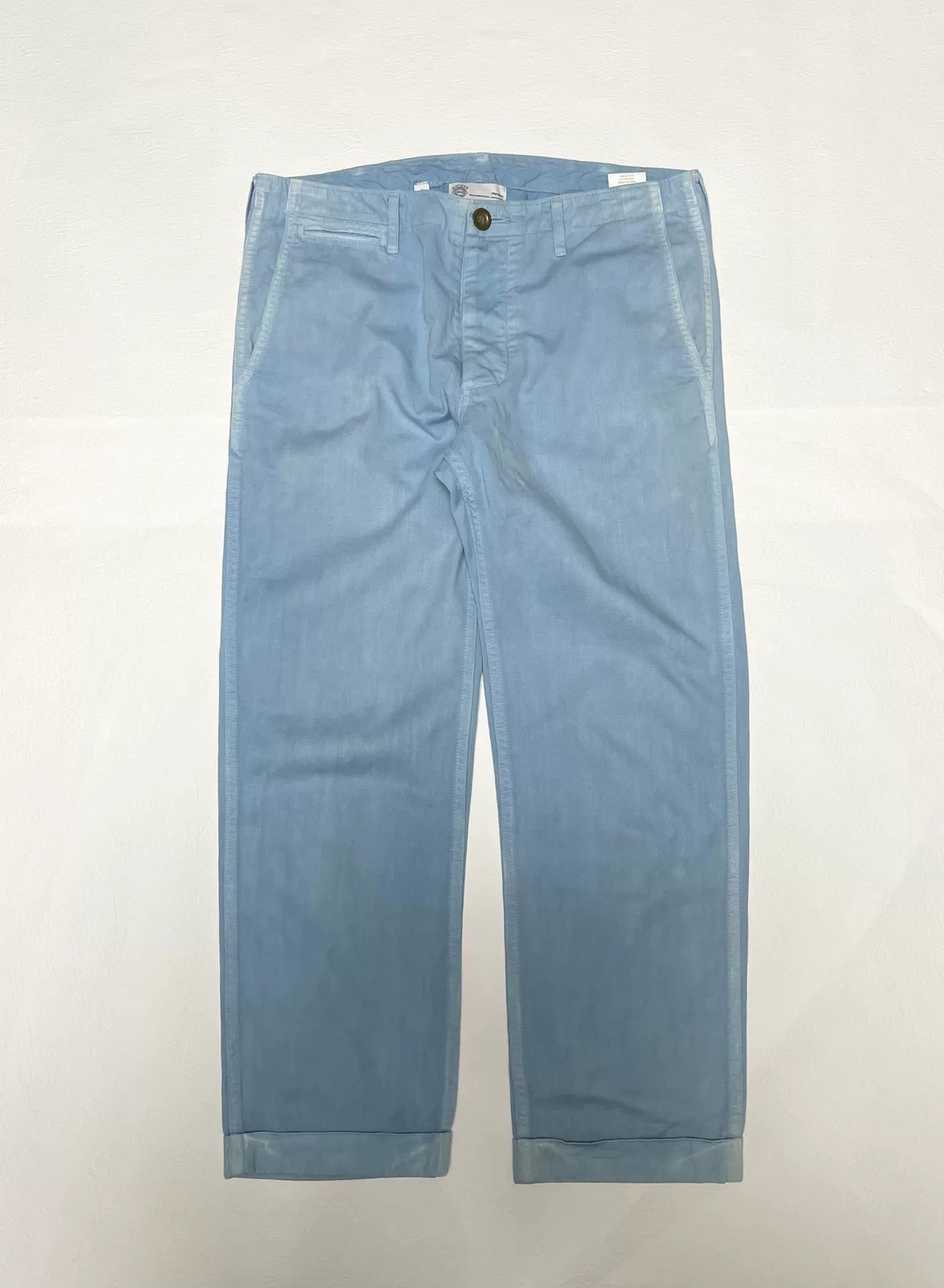 visvim high water natural dye casual pants