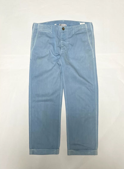visvim high water natural dye casual pants