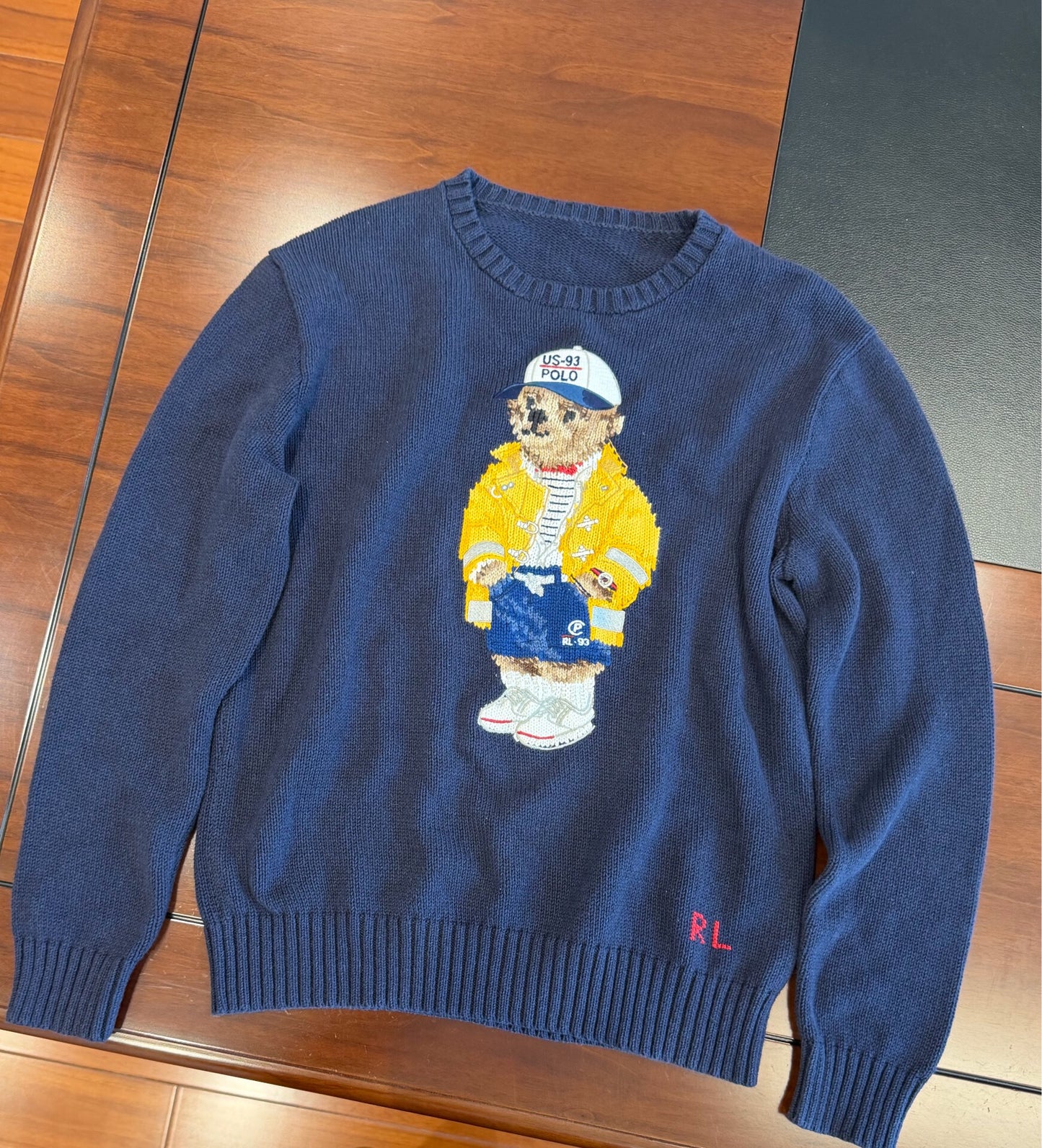 Ralph Lauren Rare Sailing Bear Sweater
