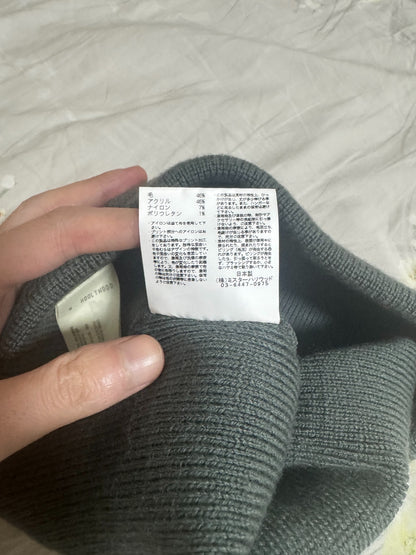 n.hoolywood 22AW Wool Blend Knit Beanie