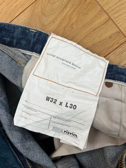 22SS visvim Social Sculpture Jeans