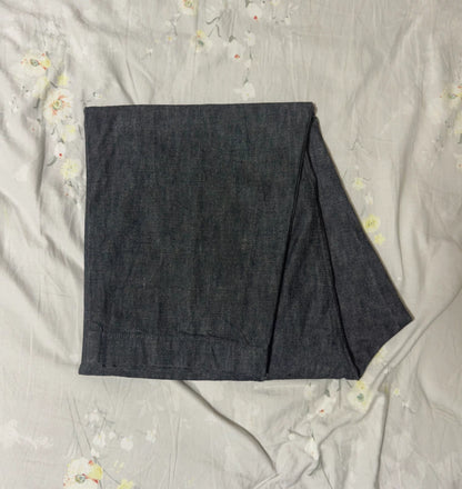Neighborhood 21ss Black Washed Relaxed Jeans