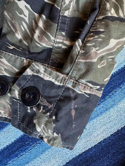 neighborhood camo military-style jacket