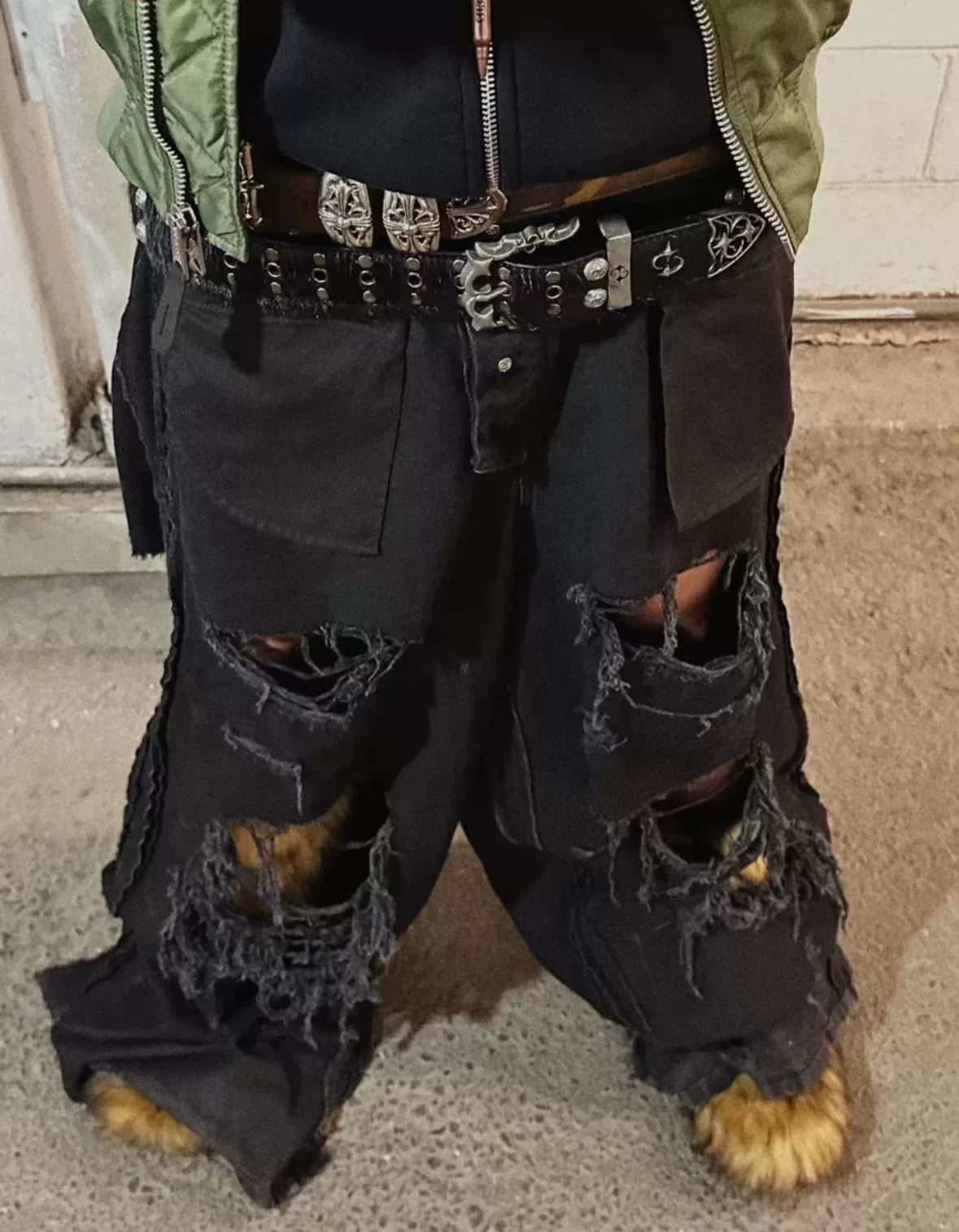 Celine Fur Boots for Men