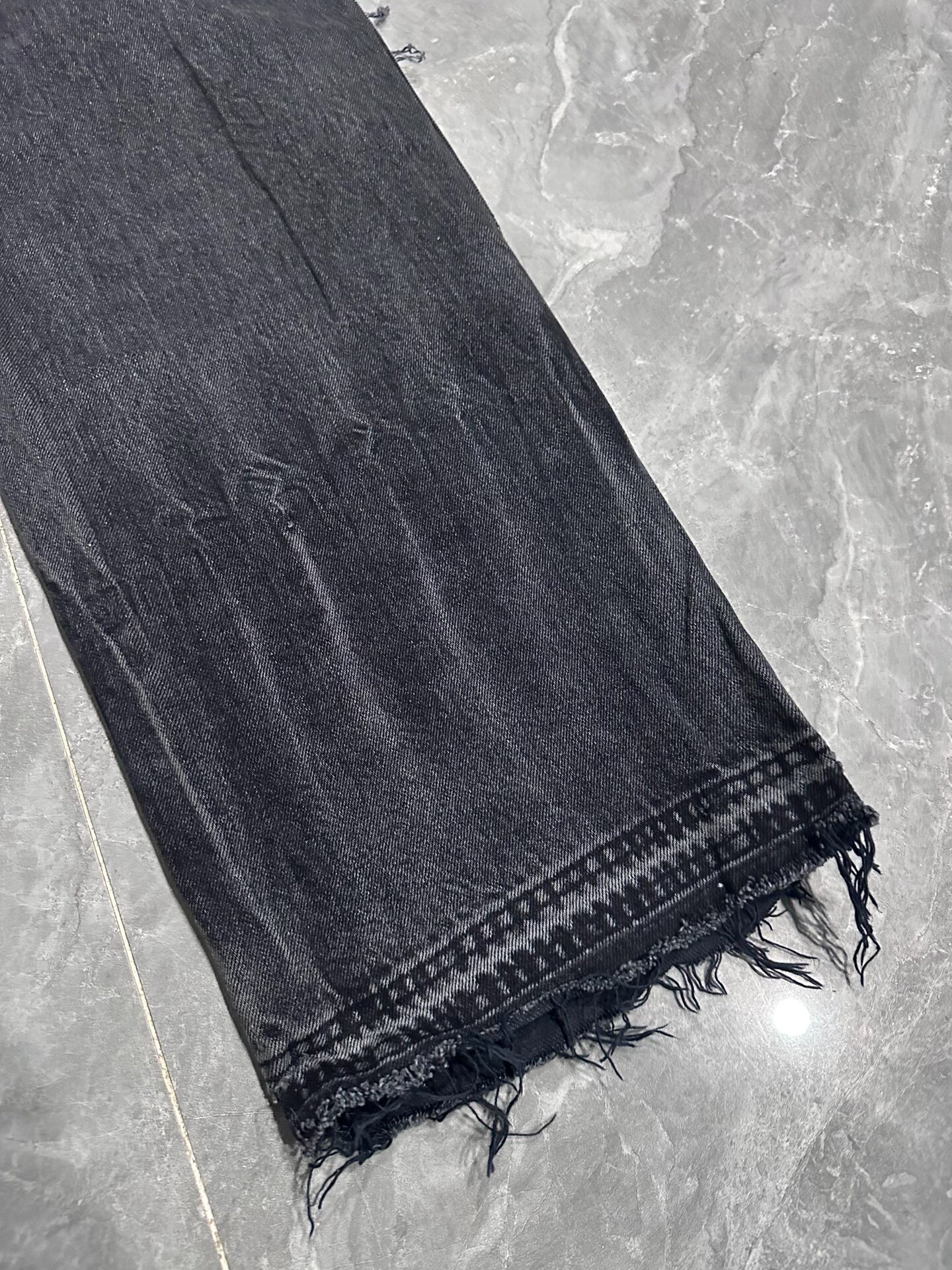 AmiRI Denim Flare Work Pants