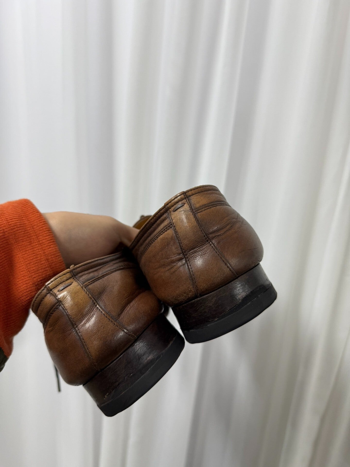 Maison Margiela Brown Derby Shoes