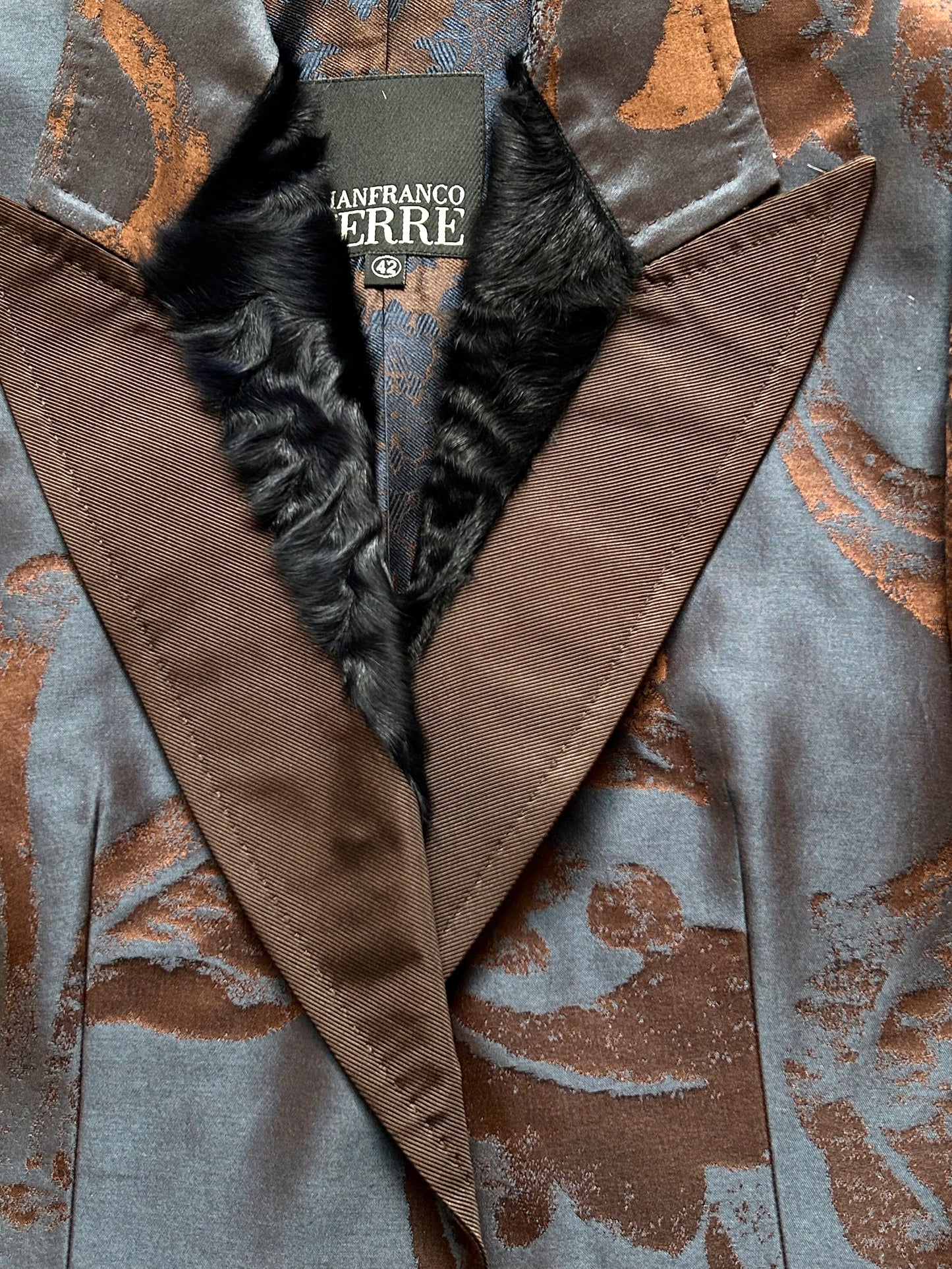 Gianfranco Ferre Velvet Suit Set