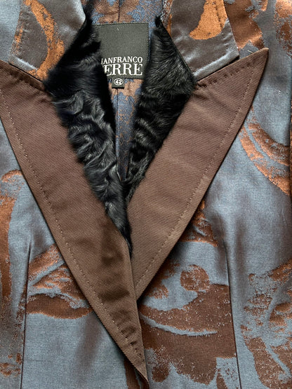 Gianfranco Ferre Velvet Suit Set