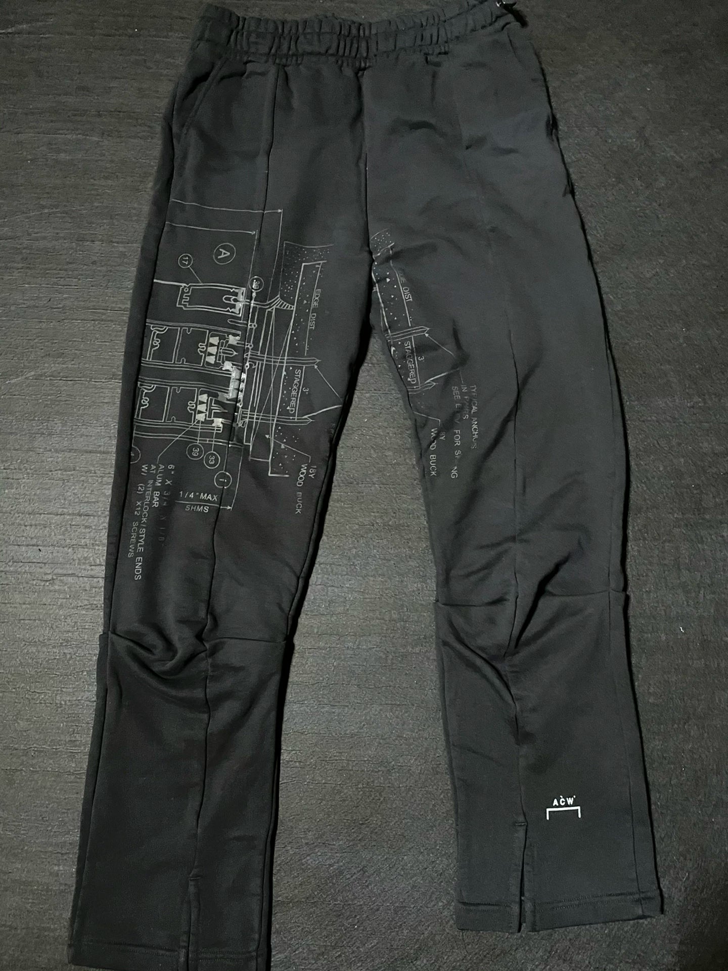 a cold wall acw long pants L size