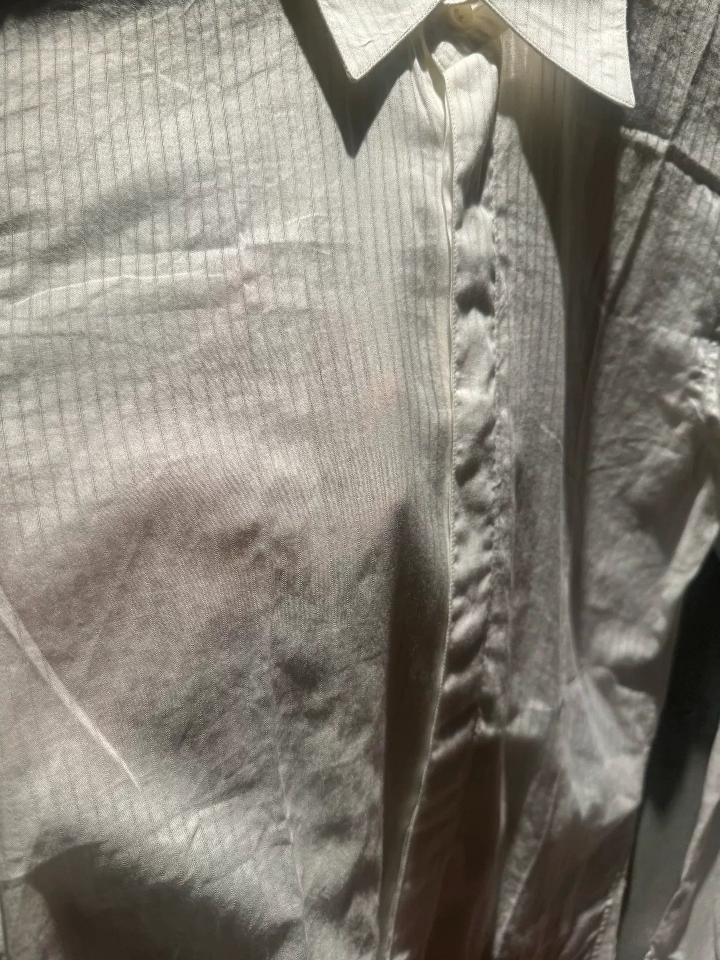 McQueen Comme des Garçons Striped Shirt