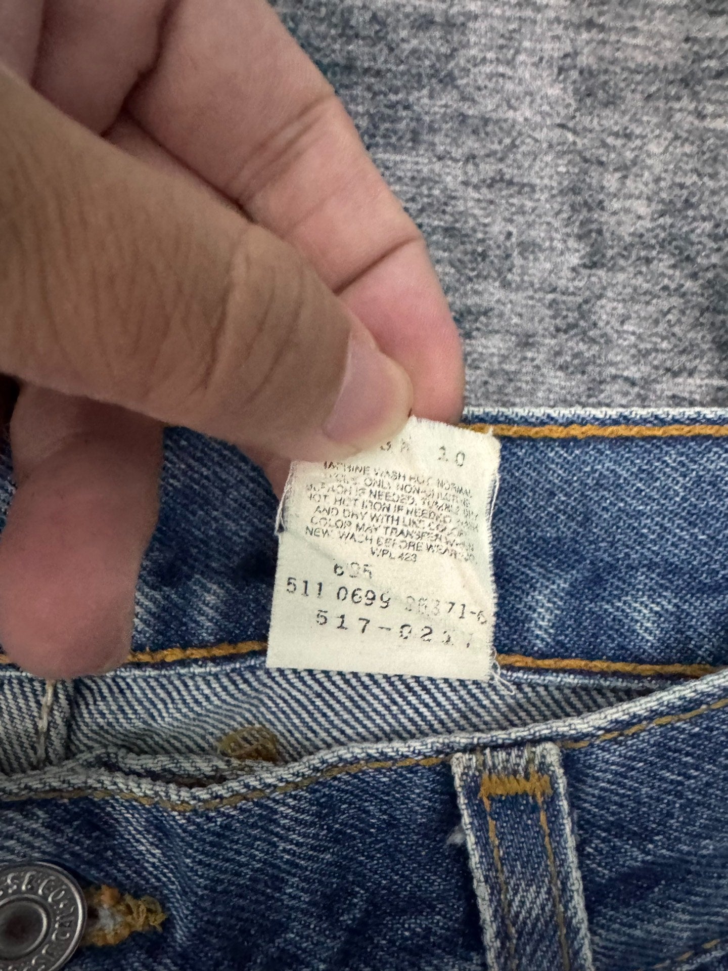 Vintage Levis 517 90s USA Blue Jeans