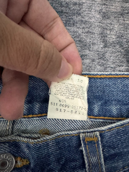 Vintage Levis 517 90s USA Blue Jeans
