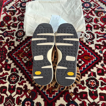 VISVIM 18SS YUCCA MOC SHAMAN VEG SUEDE US8