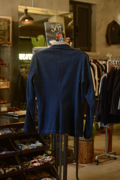 Kapital Double-Breasted Denim Blazer