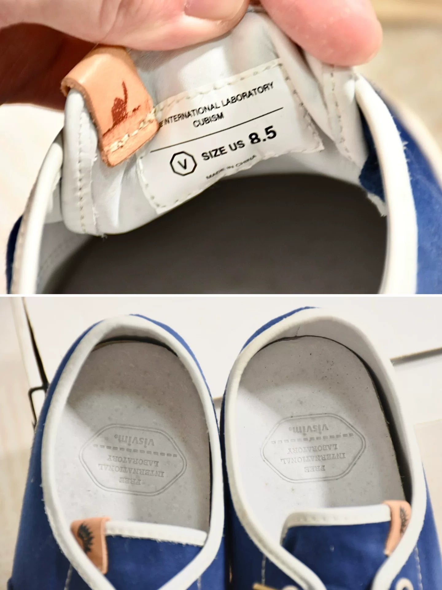 Visvim Logan Deck Lo CMYK Casual Shoes