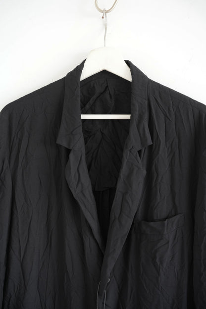 Yohji Yamamoto 18SS Pleated Dr.Jkt Coat