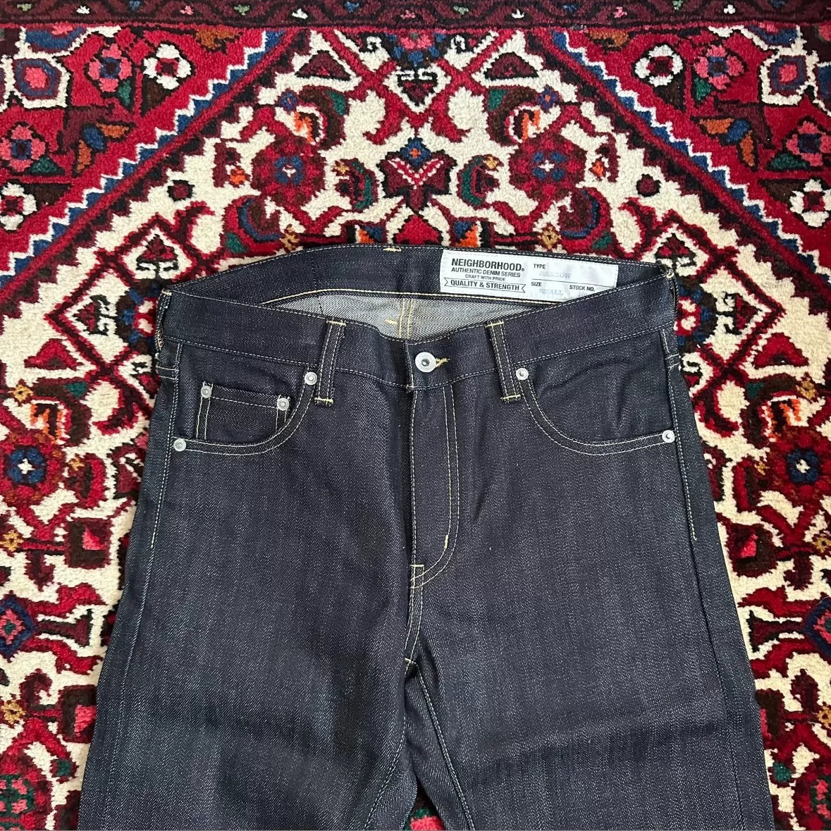 neighborhood nbhd narrow denim jeans size S