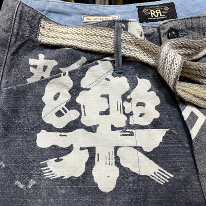 RRL Limited Patchwork Shorts