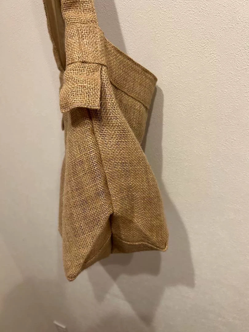 Kapital Ethnic Burlap Crossbody Bag