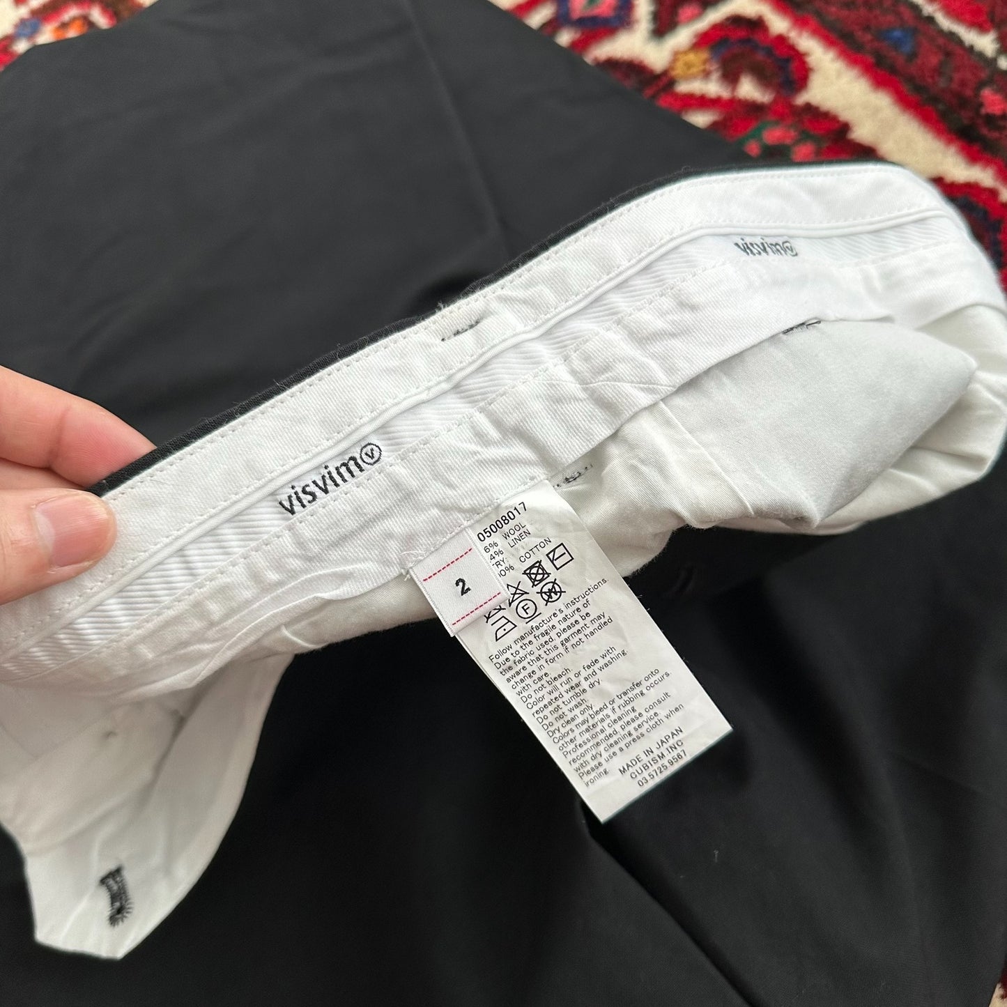 VISVIM 22SS STETSON SLACKS