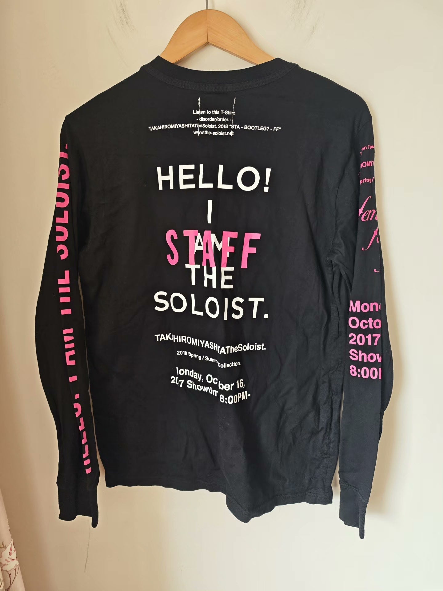 The Soloist 18AW Staff Long Sleeve