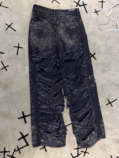 Balenciaga Distressed Denim Jeans