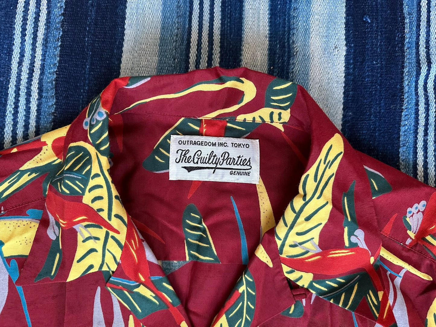 wacko maria floral hawaiian short sleeve shirt