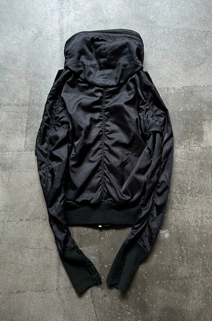 black bono collar jacket for men