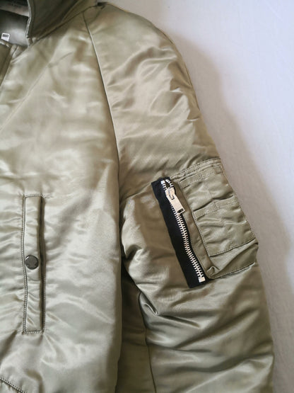 Saint Laurent SLP MA1 Olive Padded Jacket